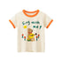 Children's Cartoon Bear Short Sleeve T-shirt